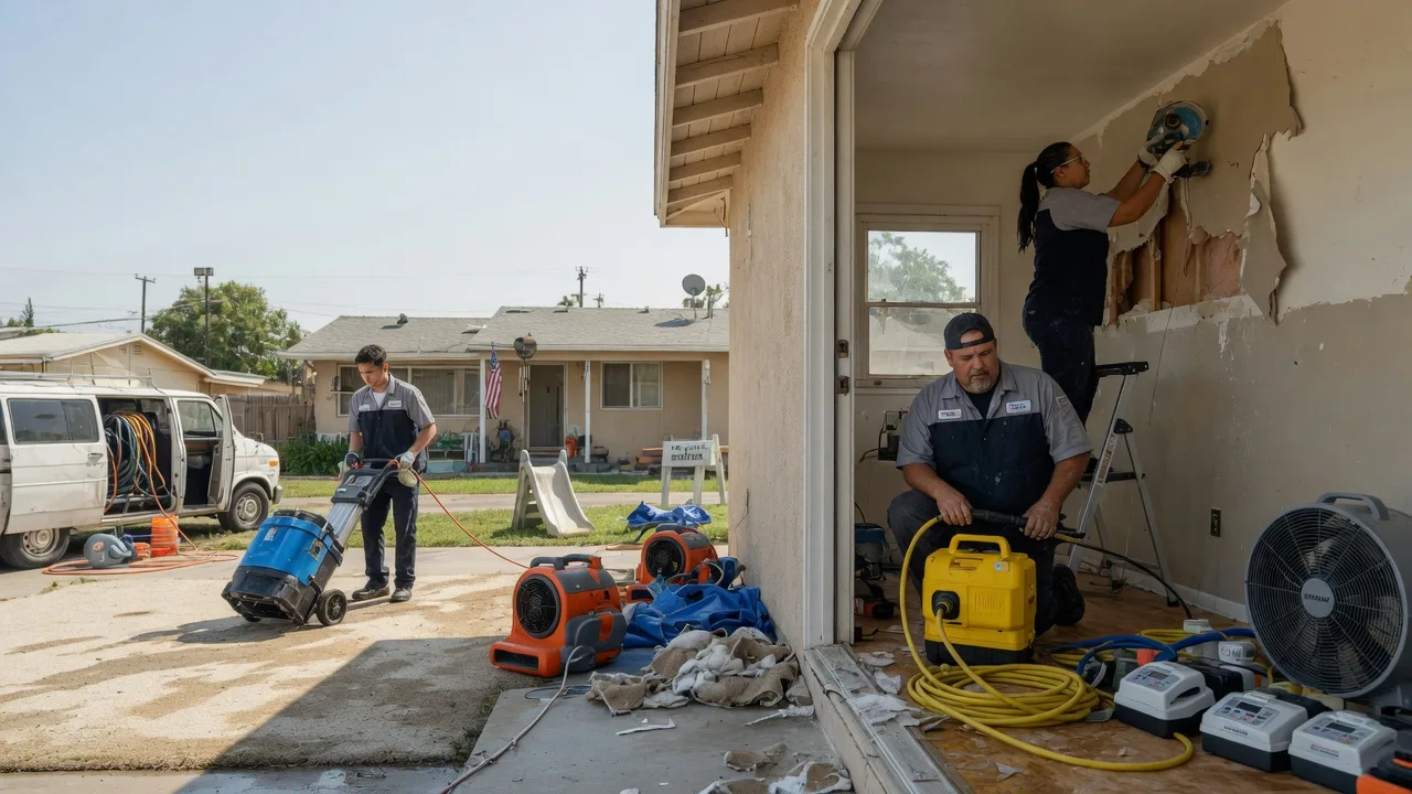 Water Damage Restoration in Waggoner, IL near me